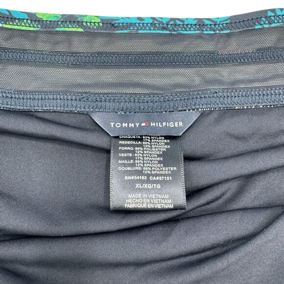 TOMMY HILFIGER *NEW* Carnival Rosa Floral High Waist Bikini Swim Bottom Size XL - Picture 4 of 4